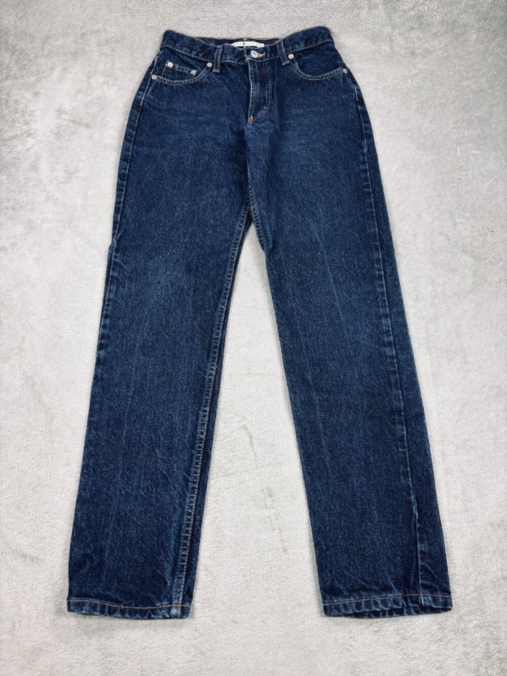 Tommy Hilfiger Jeans Womens 6 Blue Denim Mid Rise Comfort Classic Straight Leg
